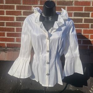 The Boujie Auntie Blouse